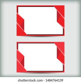 Abstract Background Material Simple and elegant business cards.