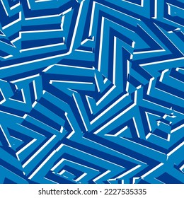 Abstract background with maze camouflage pattern