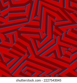 Abstract background with maze camouflage pattern