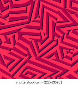 Abstract background with maze camouflage pattern