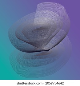 Abstract, background, media, modern, wallpapers. Vector music sound waves set.