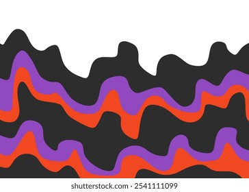 Fundo abstrato com padrão líquido derretendo e com alguma área de espaço de cópia