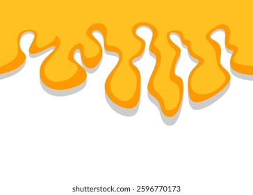 Abstract background with melting liquid pattern and with some copy space area