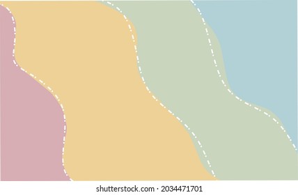 ilustración de fondo estético abstracto artístico contemporáneo