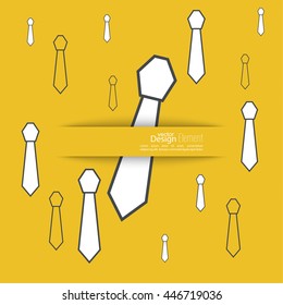 Abstract background with men's ties. 