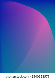Fondo Abstractas con un gradiente de malla. Un cartel de tendencia con difuminado, mezcla y transición de colores azul, verde y rosa. Ilustración vectorial para Anuncio, Sitio web, presentación y flyer
