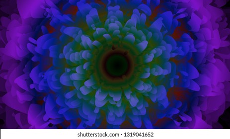 Abstract background with mesh mandala. For design covers, presentation, invitation, wallpapers, banners and business cards