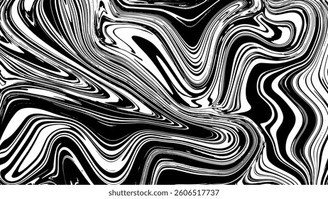 ABSTRACT BACKGROUND MESSY LIQUIFY MARBLED TEXTURE GRAIN ROUGH BLACK COLORFUL WALLPAPER VECTOR
