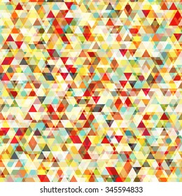 Abstract background with messy triangular polygons pattern