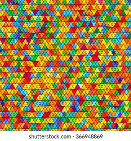 Abstract background with messy triangular polygons pattern