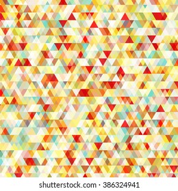 Abstract background with messy triangular polygons pattern