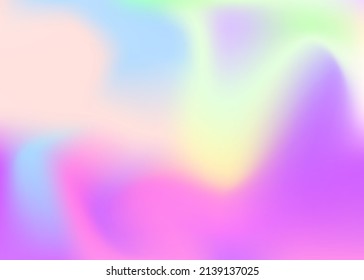 Abstract Background. Metal Geometry Illustration. Pearlescent Texture. Modern Cover. Pop Shapes. Plastic Flyer. Iridescent Gradient. Violet Retro Texture. Pink Abstract Background