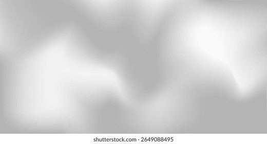 Abstract background with metal mirror texture. gray and white background. Chrome gradient surface with light gloss simple art modern abstract