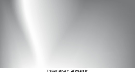 Abstract background with metal mirror texture. Chrome gradient surface with light art