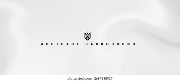 Abstrakter Hintergrund mit Metallspiegel-Textur. grauer und weißer Hintergrund. Chrome Farbverlauf Oberfläche mit Licht Glanz einfache Kunst moderne abstrakte