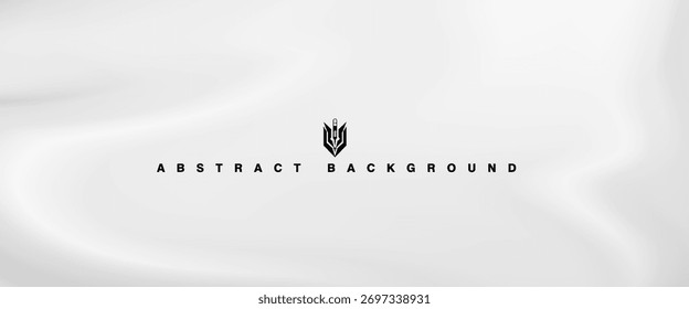 Fundo abstrato com textura de espelho de metal. fundo cinza e branco. Superfície gradiente de cromo com brilho de luz arte simples abstrata moderna