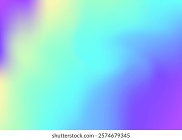 Abstract Background. Metal Surface. Liquid Cover. Iridescent Gradient. Holographic Texture. Blue Soft Texture. Neon Spectrum Illustration. Chrome Light. Pink Abstract Background