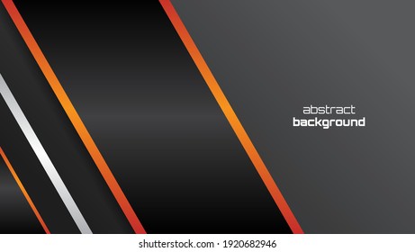 abstrakter Hintergrund mit Metall- und orangefarbenem Hintergrund