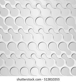 abstract background metal texture, curve grid shape, vector Illustration