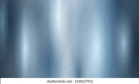 Abstract background with metal texture in light blue color