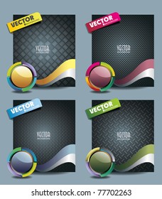 abstract background with a metal  textured
