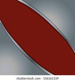 Abstract background, metallic brochure, vector