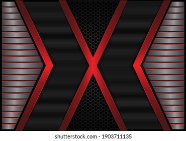 Abstract background metallic red and blue light, Abstract metallic textures background
