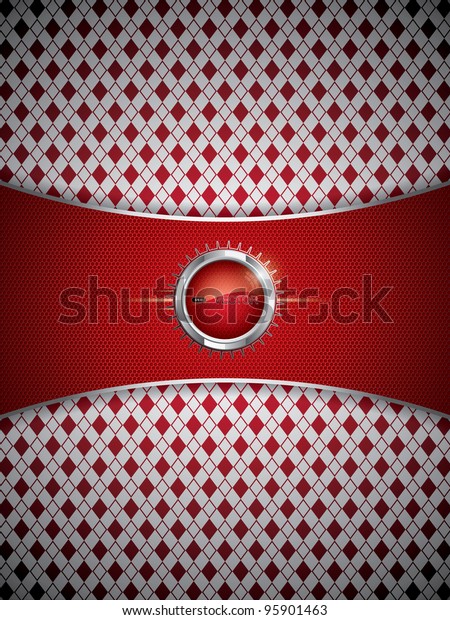Abstract
background, metallic red brochure,
vector