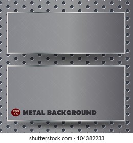 Abstract background, metallic texture.