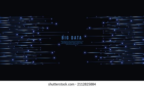 The abstract background of metaverse and big data
