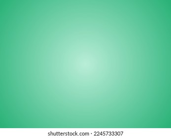 Abstract background. Minimal bright mint green gradient background. Abstract vector.