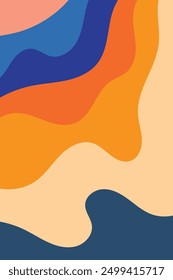 abstrakter Hintergrund minimales Konzept Abdeckung Vektorgrafik