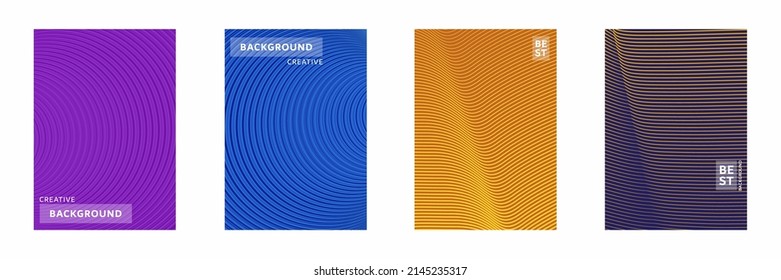 abstract background. Minimal cover design. Future geometric pattern