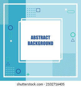 Antecedentes abstractos. Diseño mínimo. Formas geométricas en blanco. Fondo vectorial.