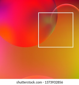 Abstract background. Minimal geometric design. Modern abstract cover. Dynamic shapes composition. 