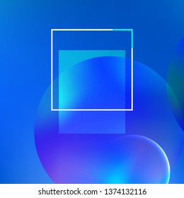 Abstract background. Minimal geometric design. Modern abstract cover. Dynamic shapes composition. 