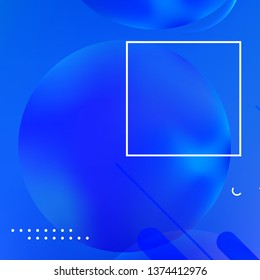 Abstract background. Minimal geometric design. Modern abstract cover. Dynamic shapes composition. 