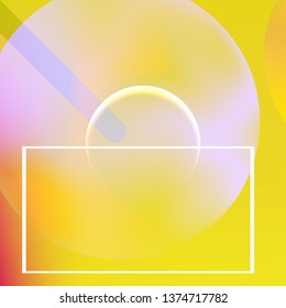 Abstract background. Minimal geometric design. Modern abstract cover. Dynamic shapes composition. 