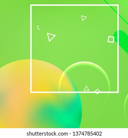Abstract background. Minimal geometric design. Modern abstract cover. Dynamic shapes composition. 