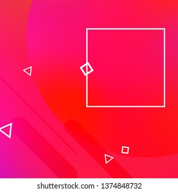 Abstract background. Minimal geometric design. Modern abstract cover. Dynamic shapes composition. 