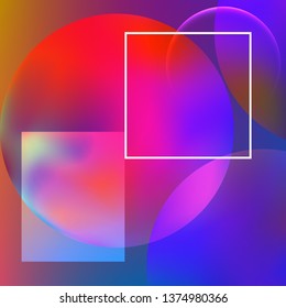 Abstract background. Minimal geometric design. Modern abstract cover. Dynamic shapes composition. 