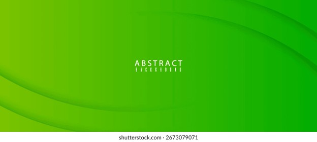 resumo. Banner minimalista Fundo ondulado verde abstrato. fundo ondulado verde.