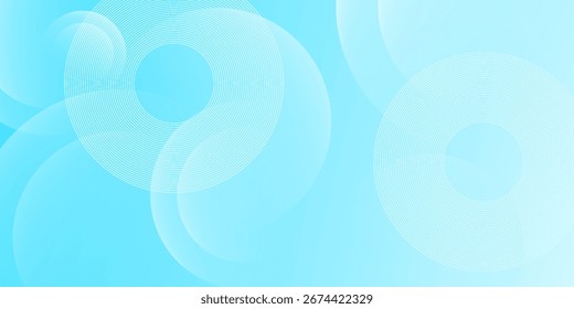 abstract background minimalist banner soft blue gradient.