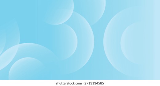 Fondo abstracto Anuncio minimalista degradado azul suave. Vector EPS 10