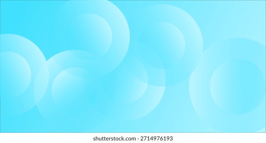 abstract background minimalist banner soft blue gradient.
