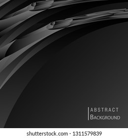 Abstract background, minimalist color design. white and black gradient, can be used in card, book, cover, flyer, poster, backdrop, journal and more