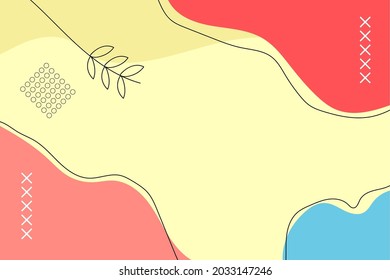 Abstract Background Minimalist modern temporary