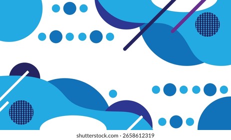 Minimalista de fondo Abstractas con figuras geométricas aleatorias. Diseño gráfico Elementos y recursos Arte vectorial