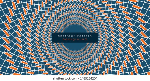 Abstract background in minimalist style made from colorful circles