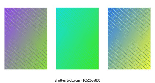 Abstract background. Minimalistic cover design templates. Set of layouts for covers of books, phones,albums, notebooks, reports, magazines. Line halftone gradient effect. Geometric mock-up texture